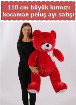 110 cm byk krmz kocaman pelu ay  Ankara iek gnderme 