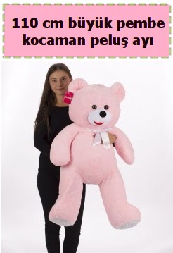 110 cm byk pembe kocaman pelu ay  Ankara iek gnderme sitemiz gvenlidir 