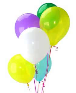  Ankara Kkesat hediye iek yolla  Sevdiklerinize 17 adet uan balon demeti yollayin.